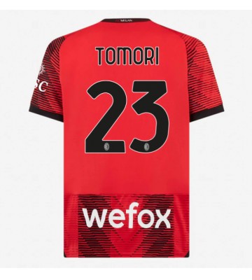 AC Milan Fikayo Tomori #23 Hjemmebanetrøje 2023-24 Kort ærmer